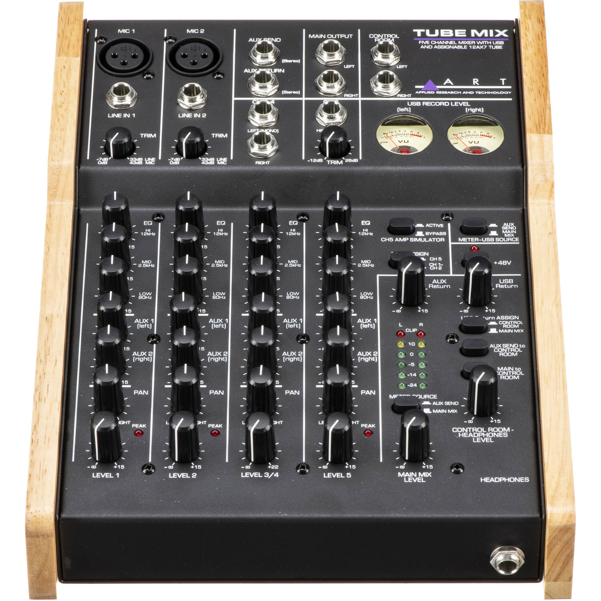 ART TubeMix 5-Channel Tube Mixer