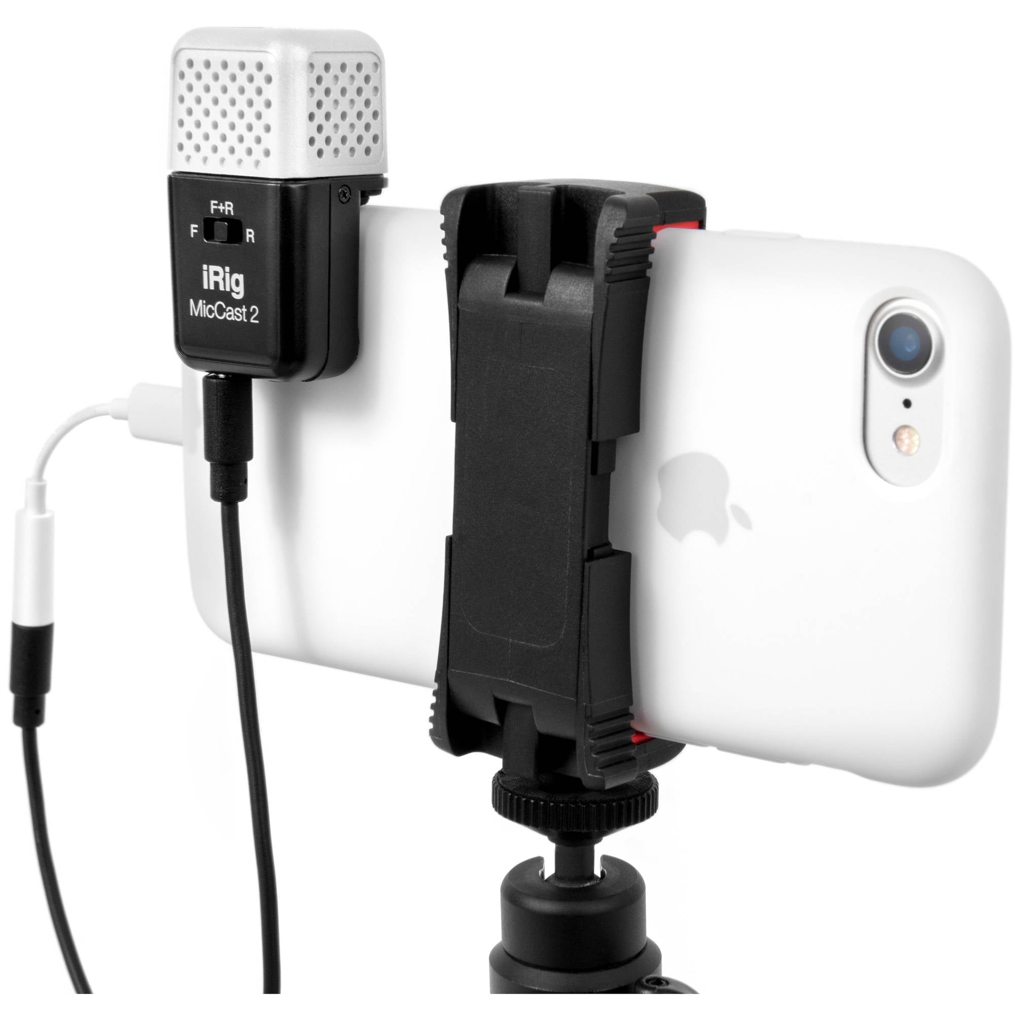 IK Multimedia iRig Mic Cast 2 Multipattern Microphone for Mobile Devices