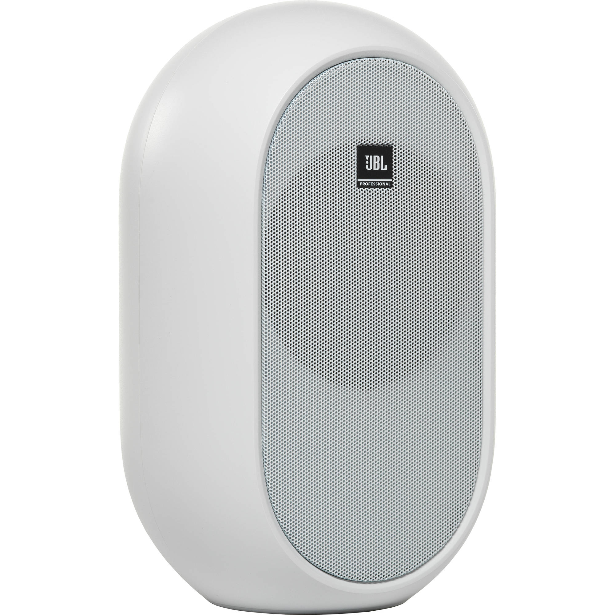 JBL 1 Series 104-BT Compact Powered Desktop Reference Monitors with Bluetooth (White Matte)