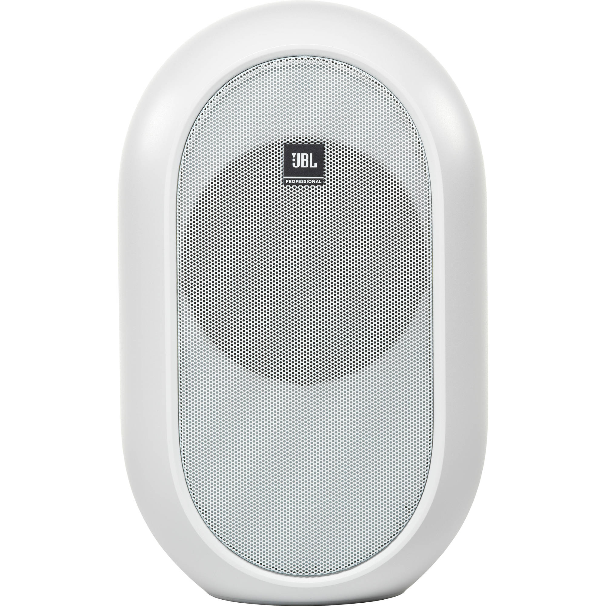 JBL 1 Series 104-BT Compact Powered Desktop Reference Monitors with Bluetooth (White Matte)