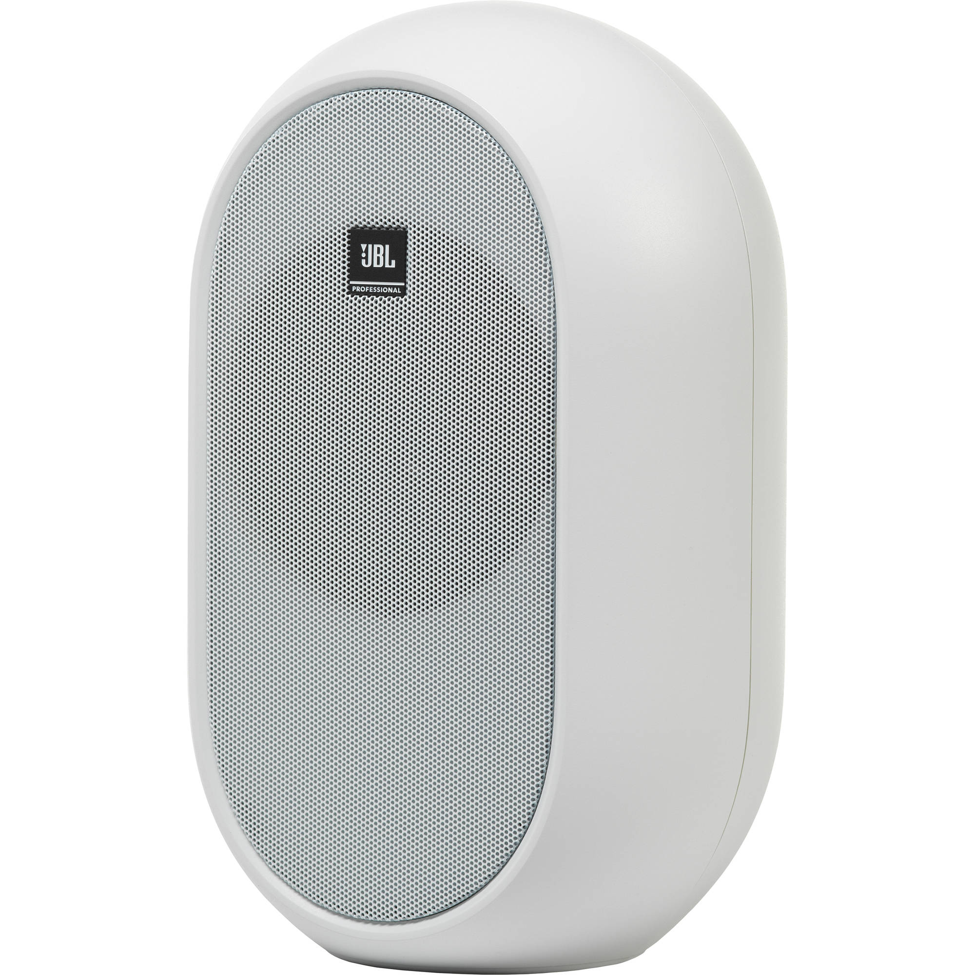 JBL 1 Series 104-BT Compact Powered Desktop Reference Monitors with Bluetooth (White Matte)