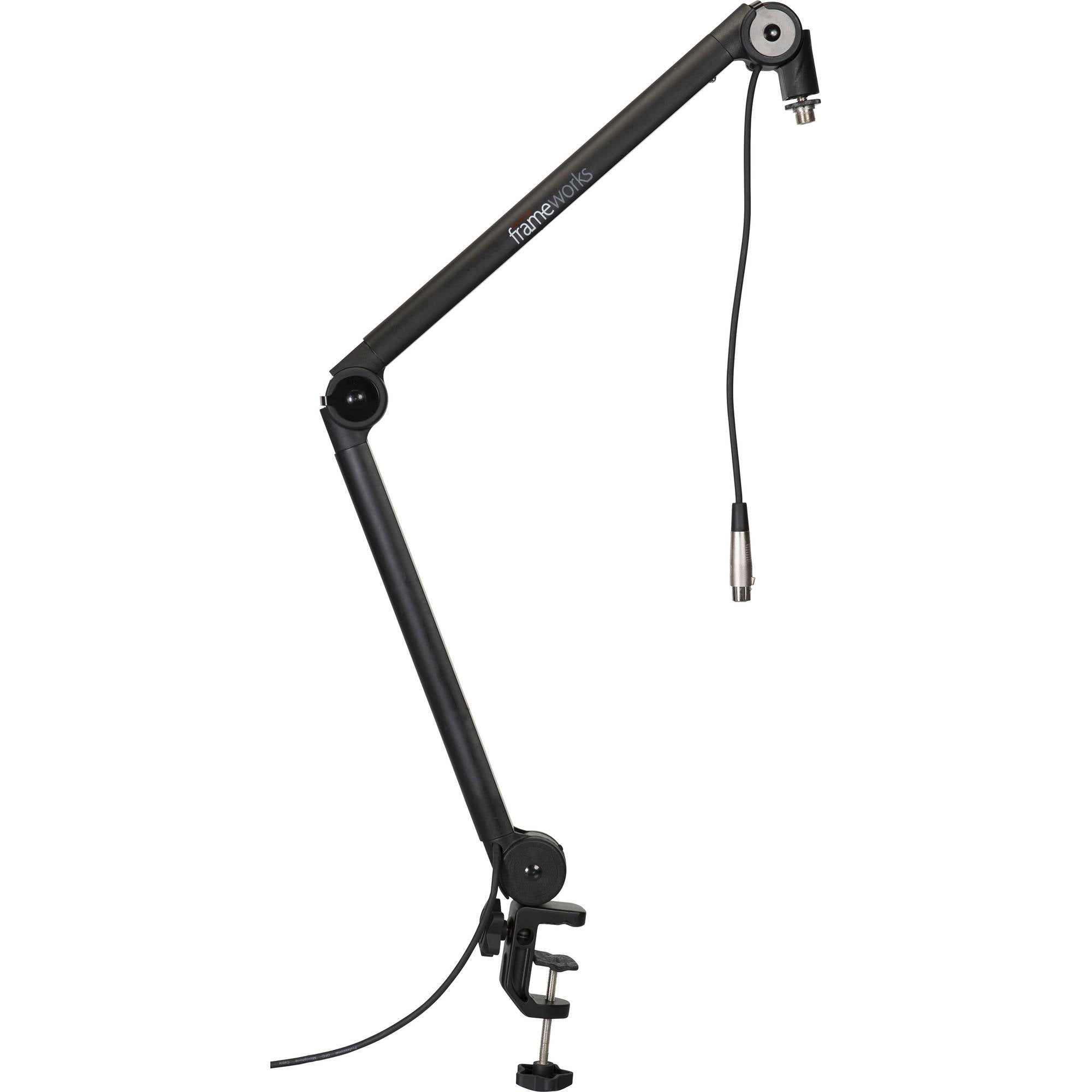 Gator Frameworks GFWMICBCBM3000 Deluxe Desktop Microphone Broadcast/Podcast Boom Stand