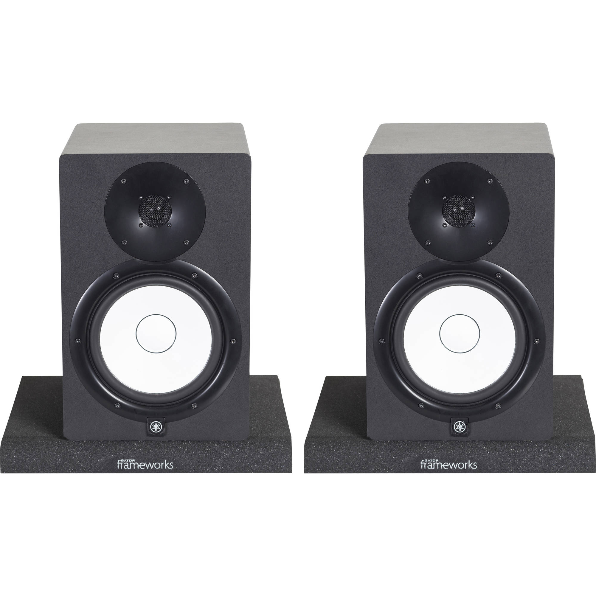 Gator Frameworks GFW-ISOPAD-LG Studio Monitor Isolation Pads (Pair, Large)