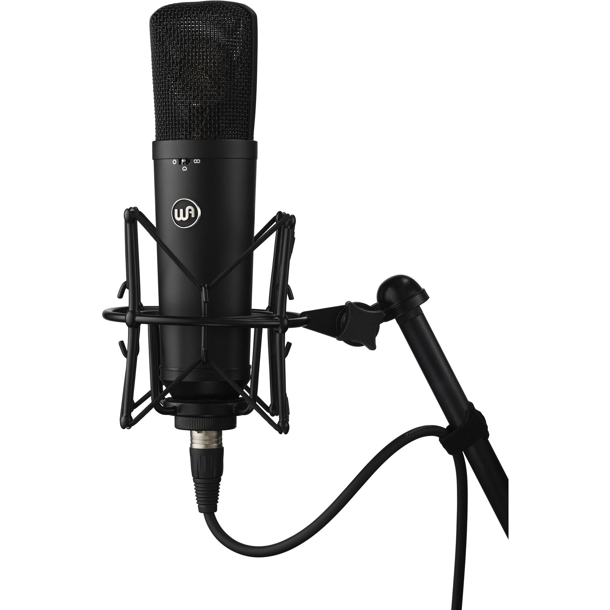 Warm Audio WA-87 R2 Large-Diaphragm Multi-Pattern Condenser Microphone (Black)