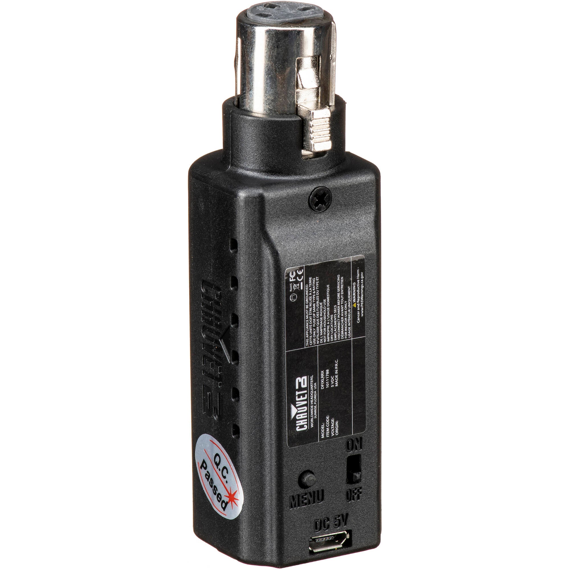 Chauvet DJ D-Fi XLR RX Wireless DMX Receiver