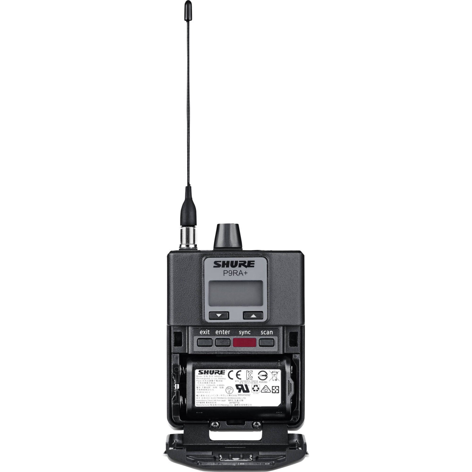 Shure P9TRA+425CL PSM900 Wireless In-Ear Personal Monitor System (G6: 470-506 MHz)