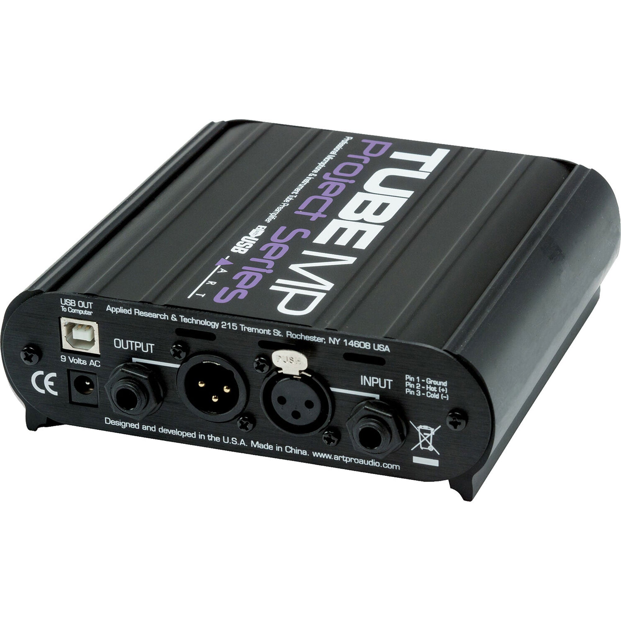 ART Tube MP Project Series Microphone Preamplifier with USB