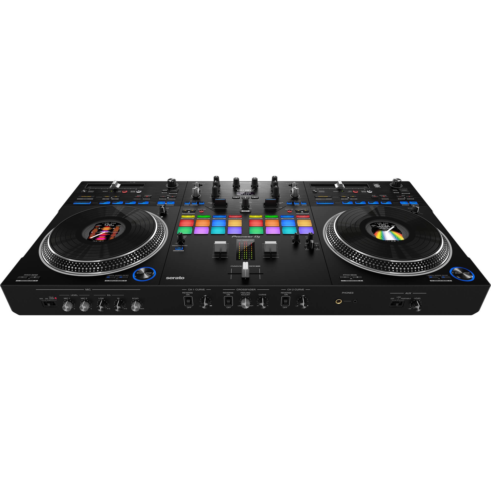Pioneer DJ DDJ-REV7 2-Channel Serato DJ Pro Controller with Motorized Jog Wheels