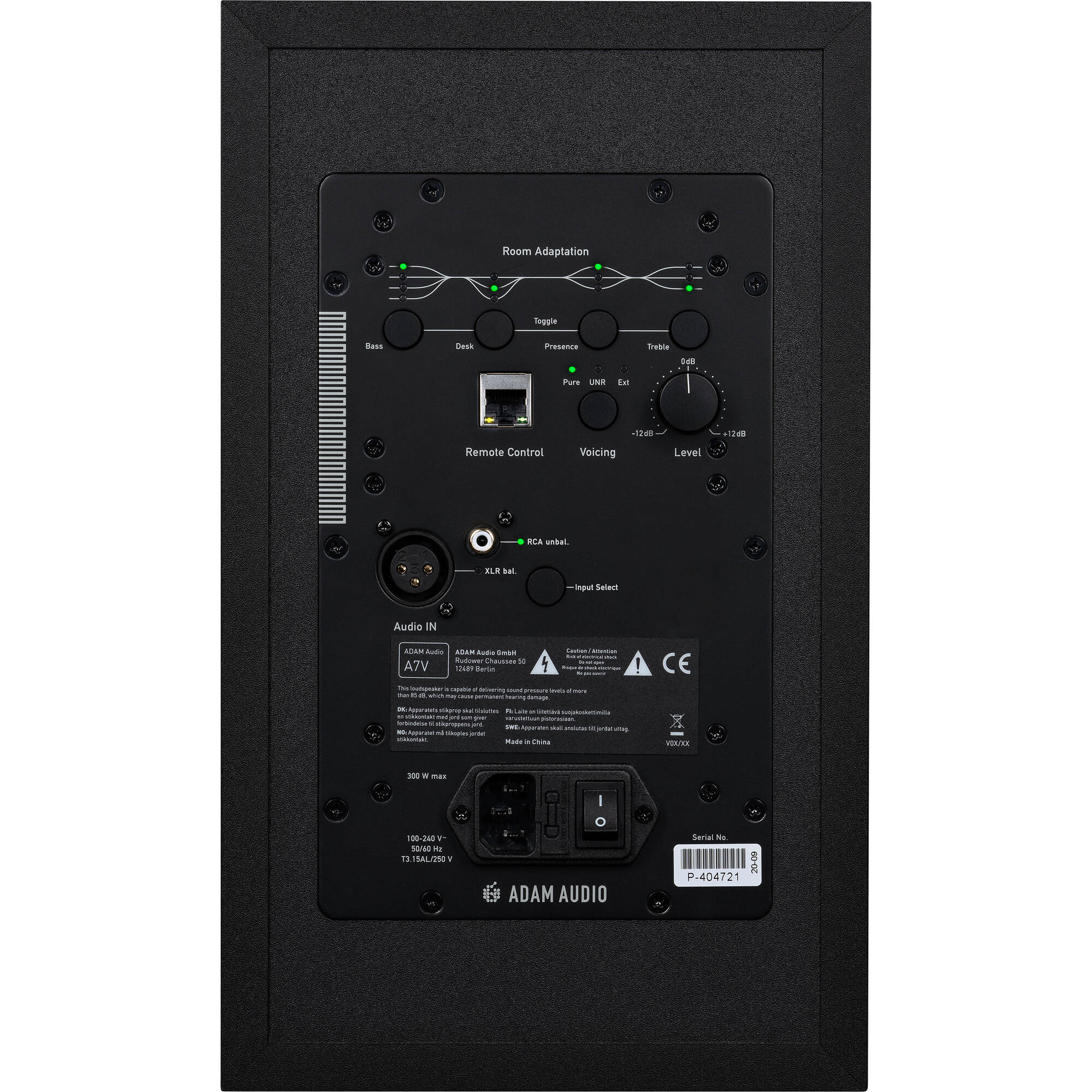 Adam Audio A7V 130W 7" Active 2-Way Nearfield Studio Monitor