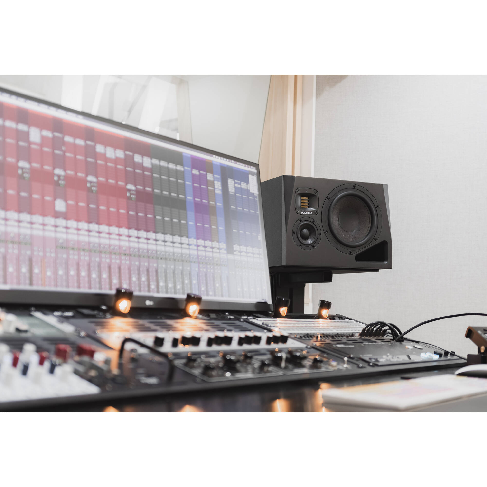Adam Audio A8H 340W 8" Active 3-Way Studio Monitor (Right)