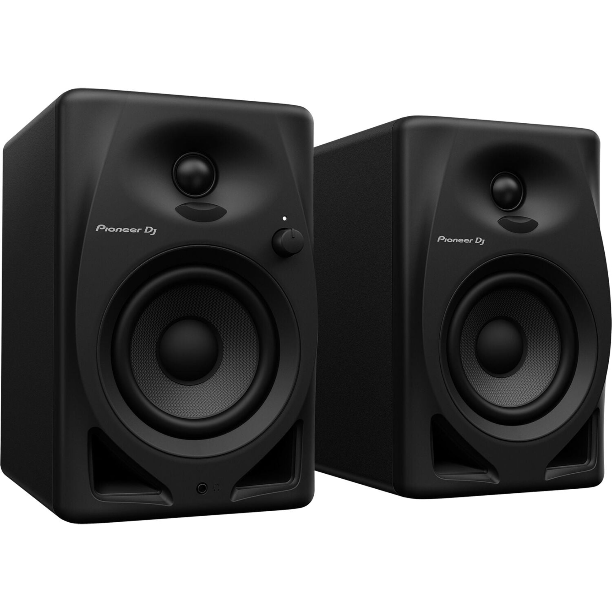 Pioneer DJ DM-40D Active 4" Two-Way Desktop Monitor Speakers (Pair, Black)