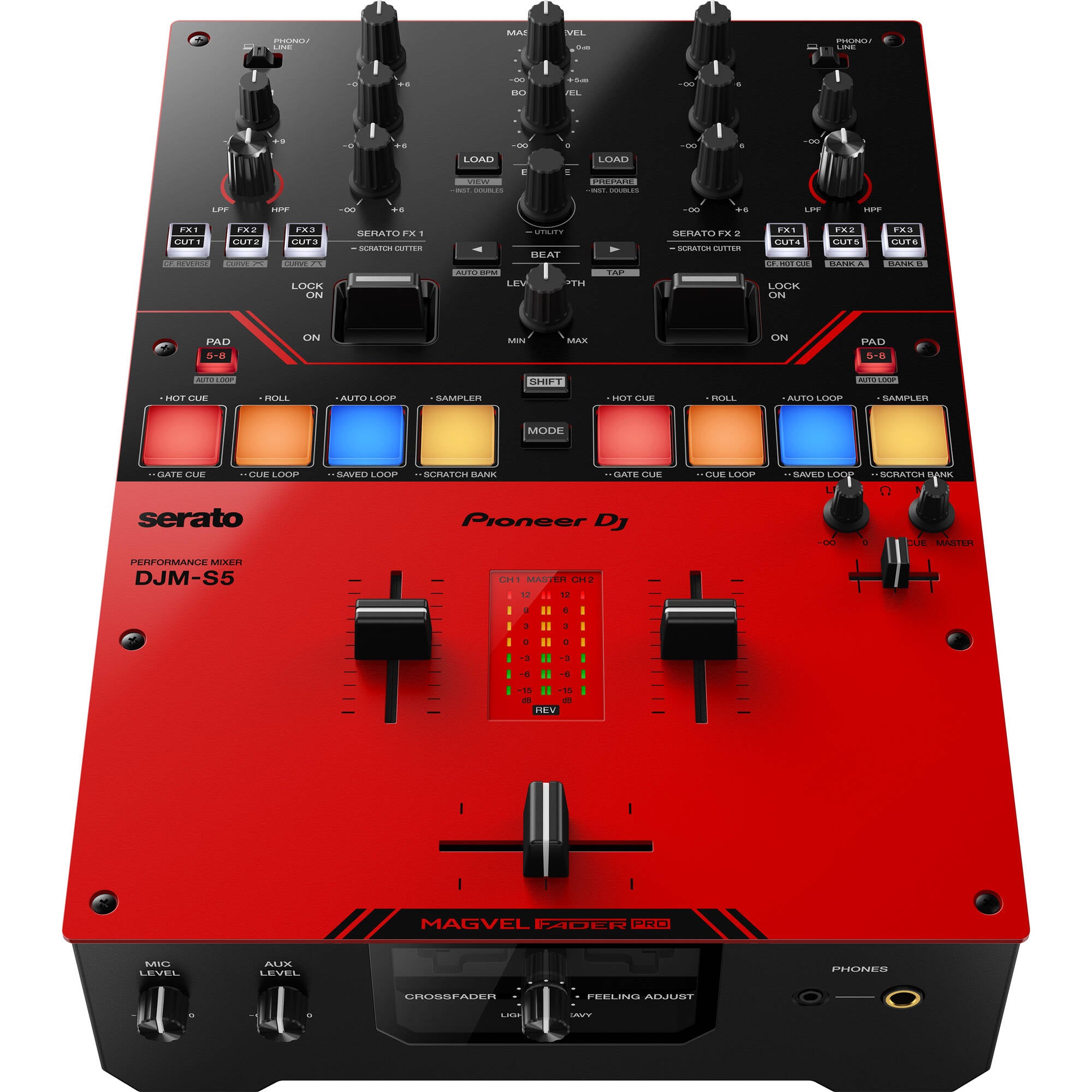 Pioneer DJ DJM-S5 2-Channel DJ Battle Mixer