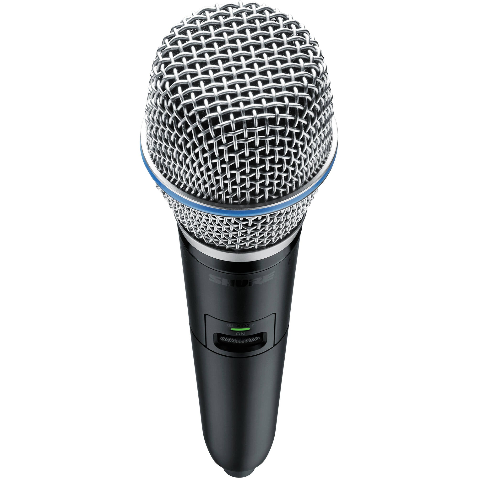Shure GLXD2+ Dual-Band Wireless Handheld Transmitter with BETA 87A Microphone (Z3: 2.4, 5.8 GHz)