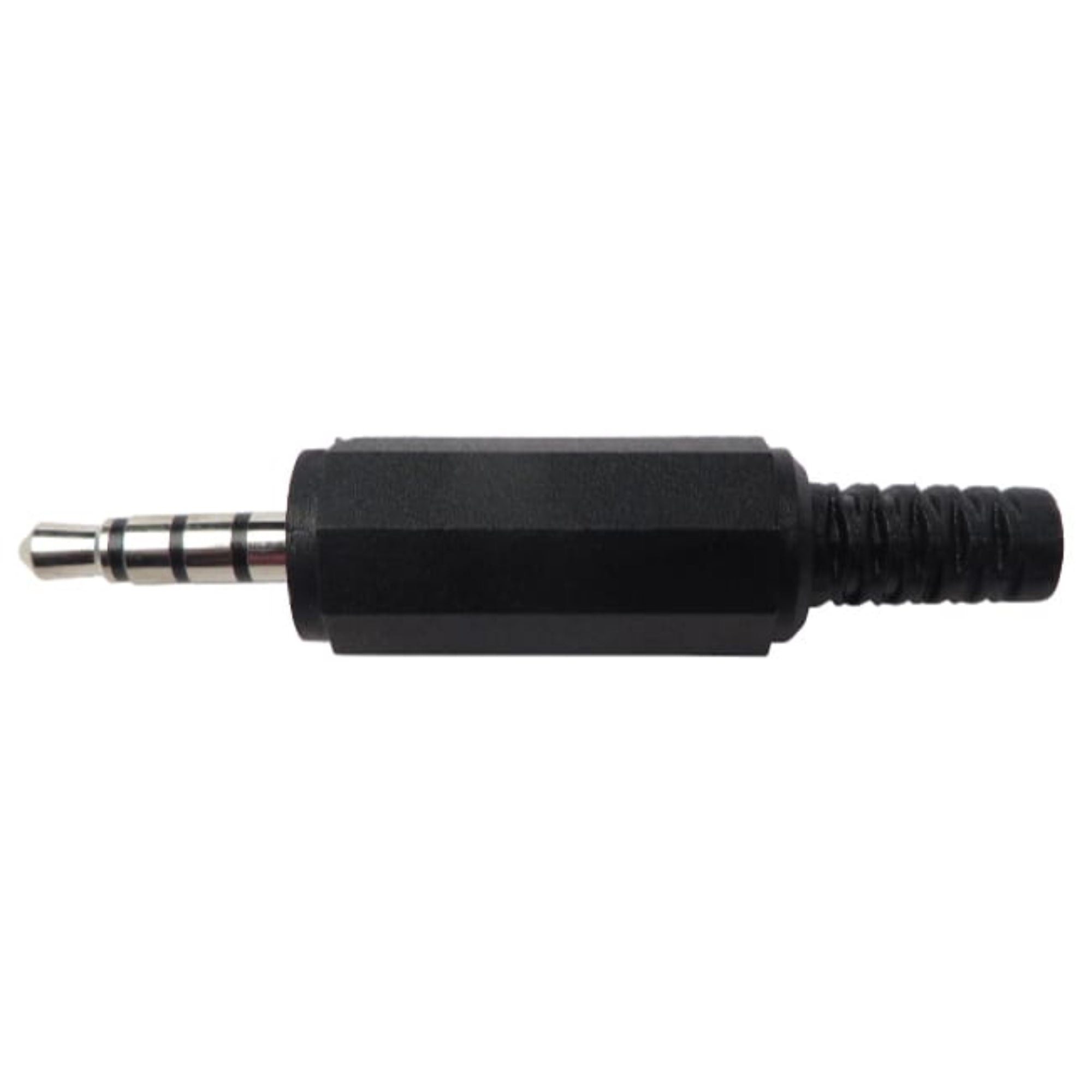 Mouser Kobiconn 171-7435-EX In-Line 3.5mm (1/8") TRRS 4-Conductor Male Connector