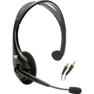 Williams AV MIC 044 2P Noise-Cancelling Headset Microphone with Dual 3.5mm Plugs