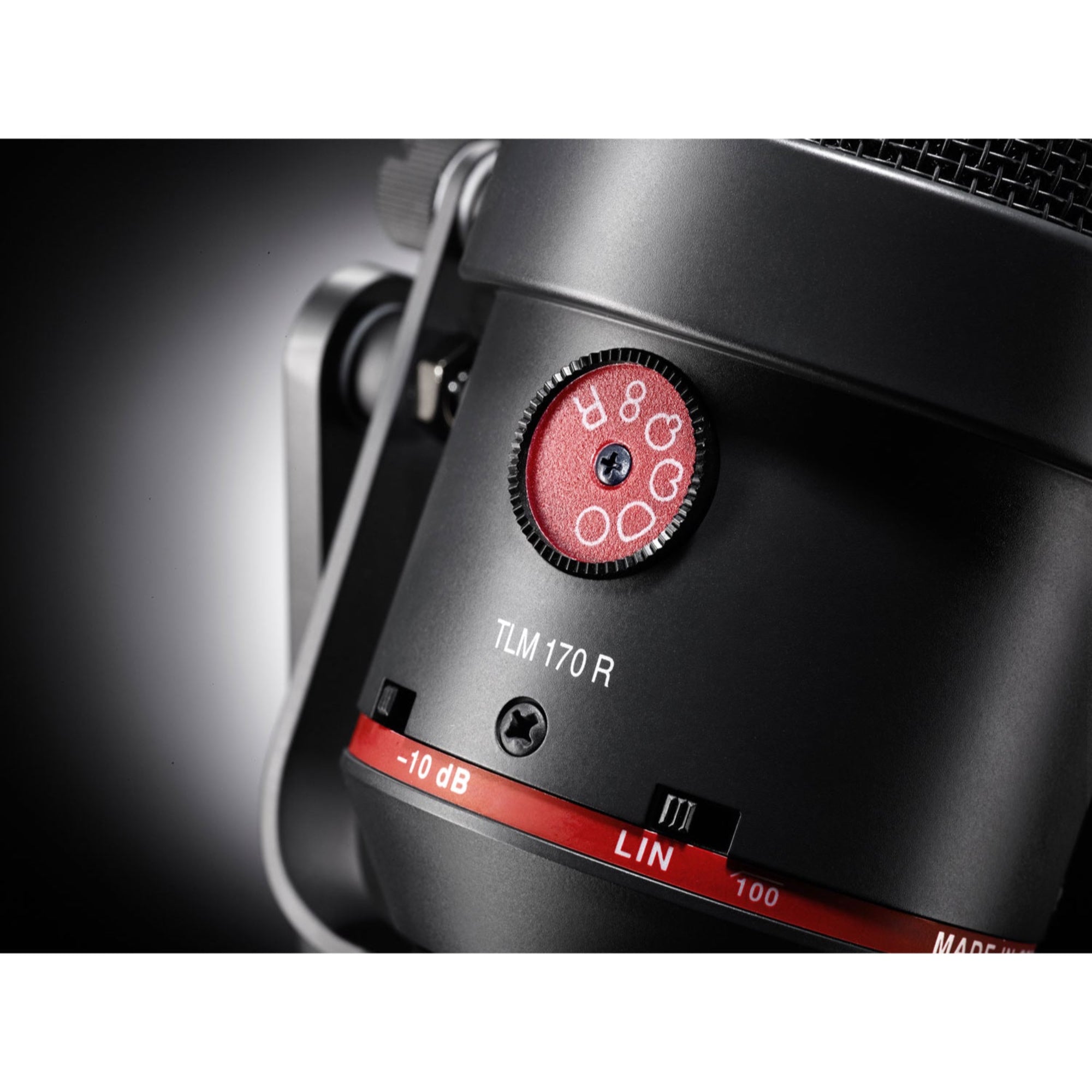 Neumann TLM 170 R Large-Diaphragm Multipattern Studio Condenser Microphone (Black)