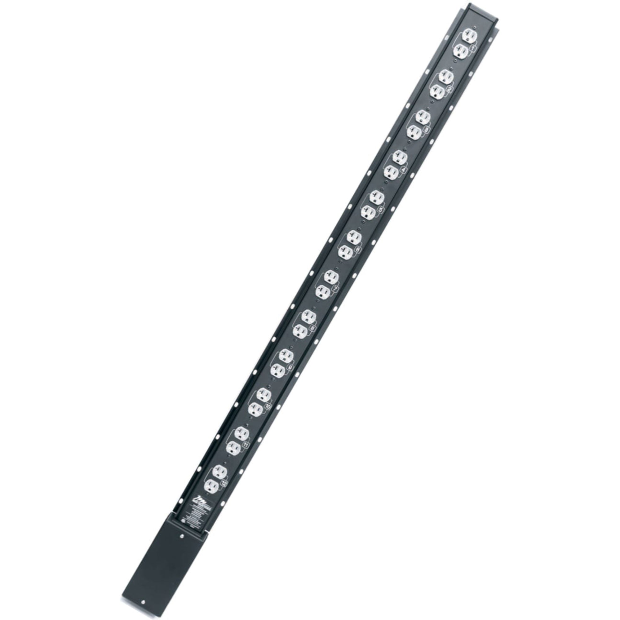 Middle Atlantic PDW-12X220J High Capacity Power Strip (24-Outlet, 20 Amp)