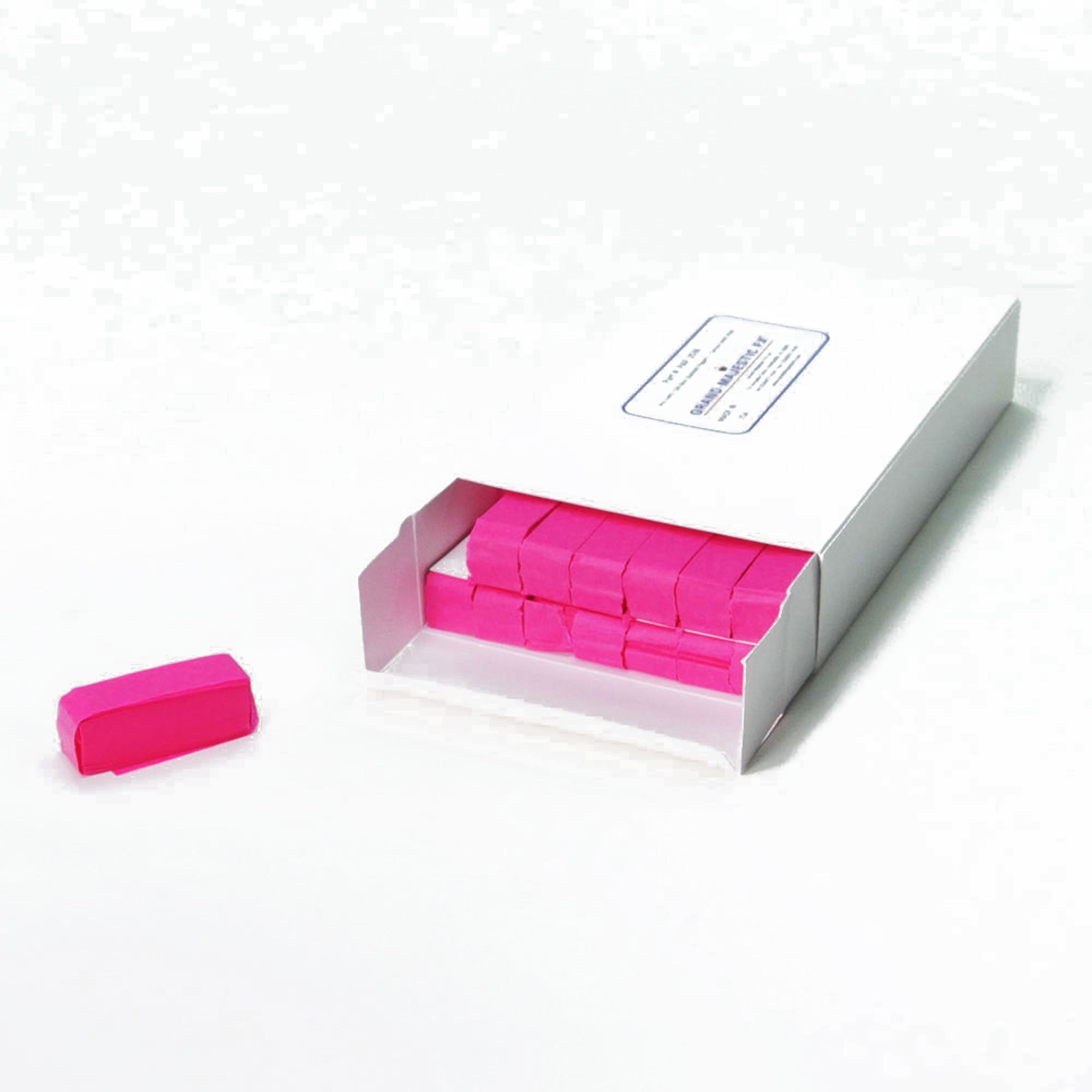 Grand Majestic FX Pro Fetti 1lb Box of Stacked Paper Confetti (Cerise Hot Pink)