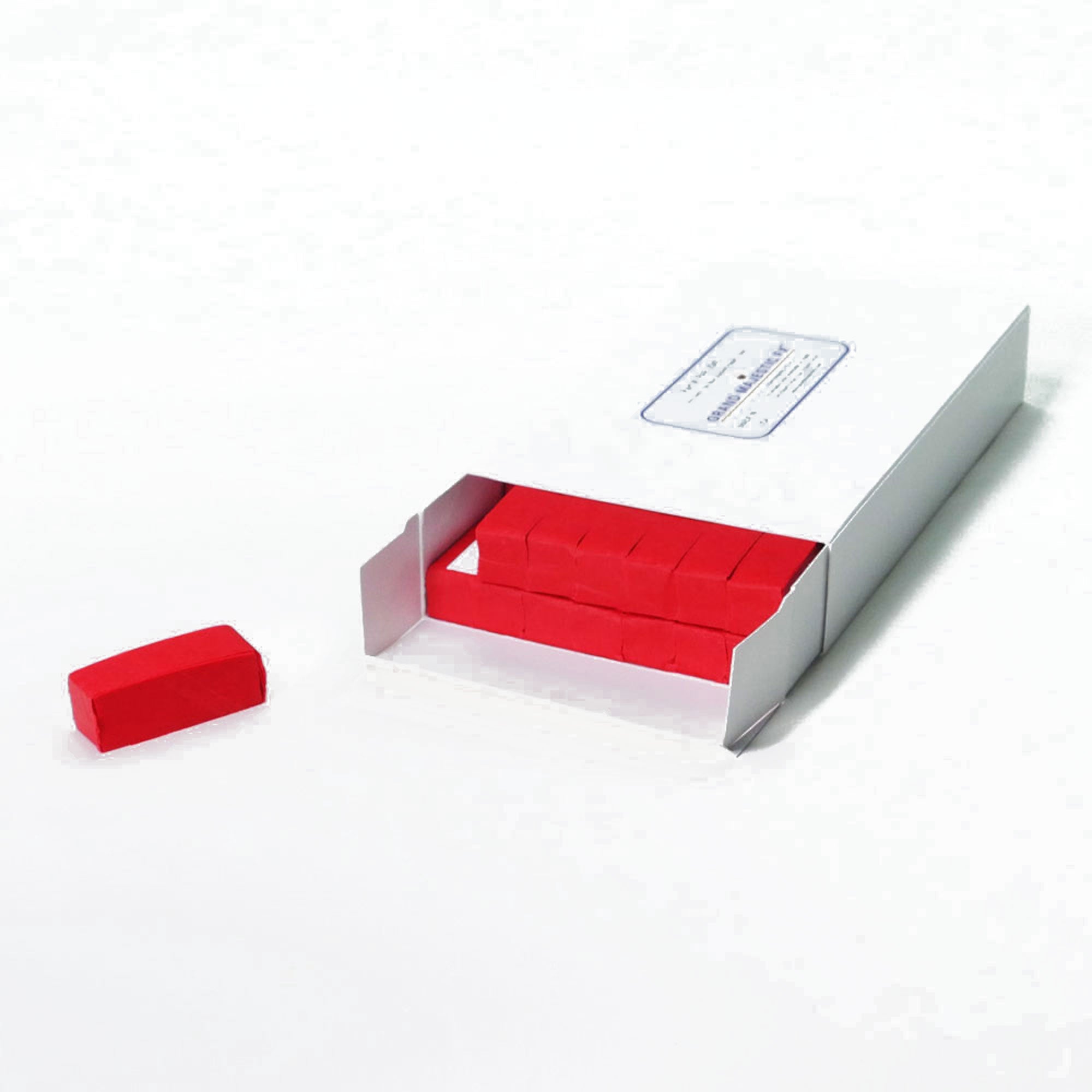 Grand Majestic FX Pro Fetti 1lb Box of Stacked Paper Confetti (Red)