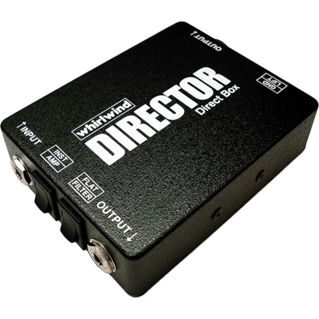 Whirlwind Director Direct Box Direct Box with Whirlwind TRHL-M Transformer