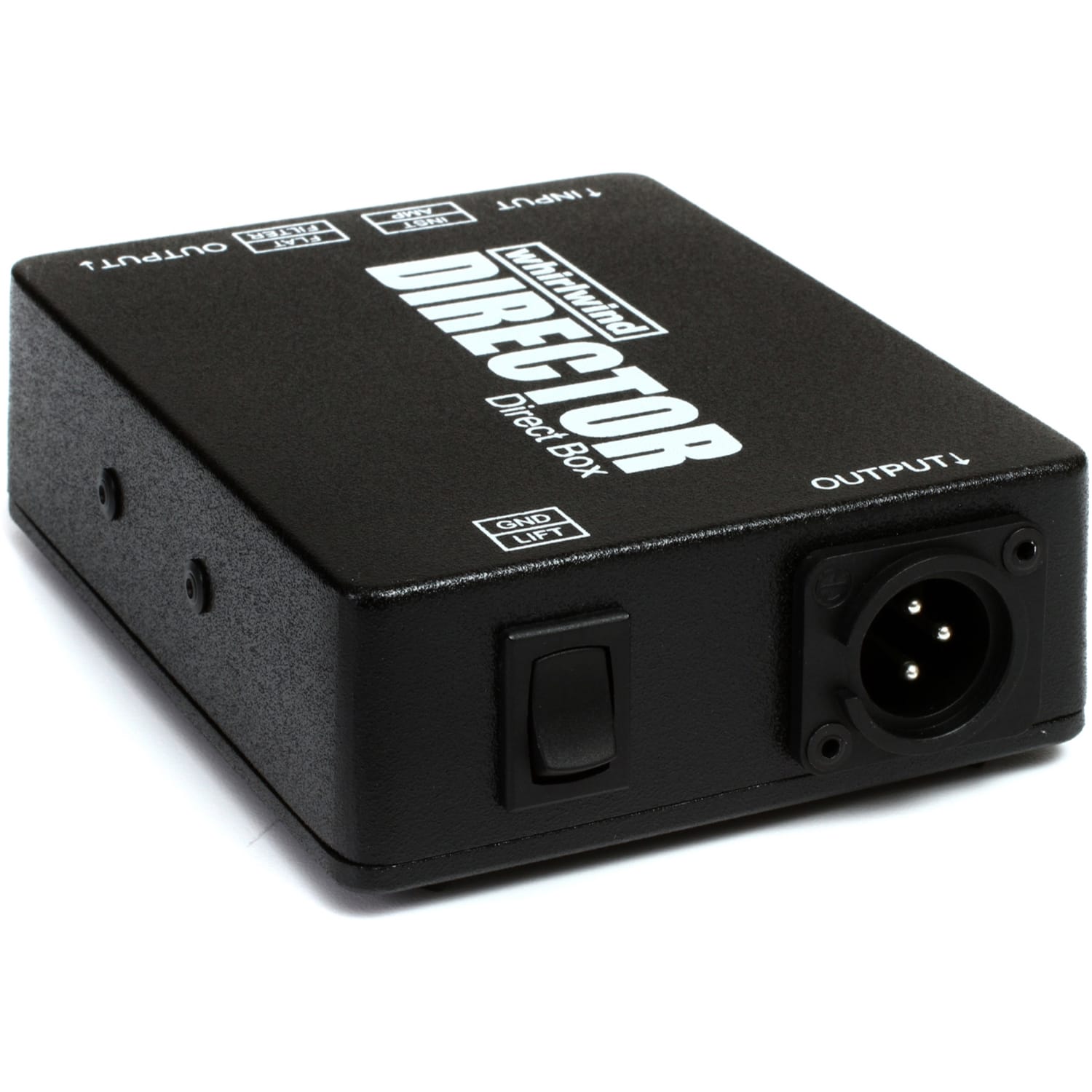 Whirlwind Director Direct Box Direct Box with Whirlwind TRHL-M Transformer