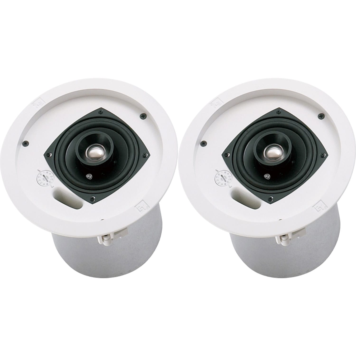 Electro-Voice EVID-C4.2 Coaxial 4" Ceiling Installation Speaker (White, Pair)