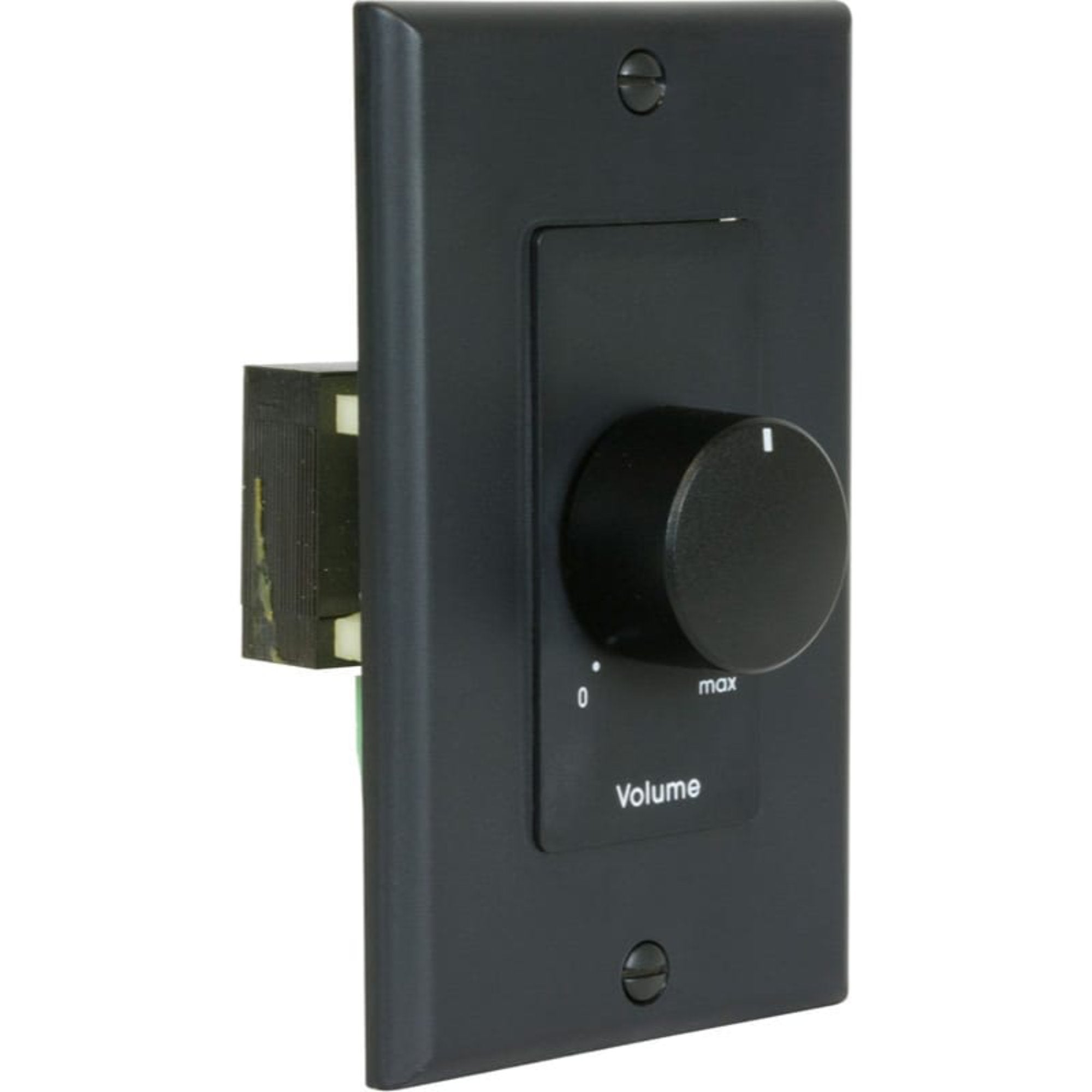 Lowell 25LVC-DB Single Gang 25W Volume Attenuator (Decora Black)