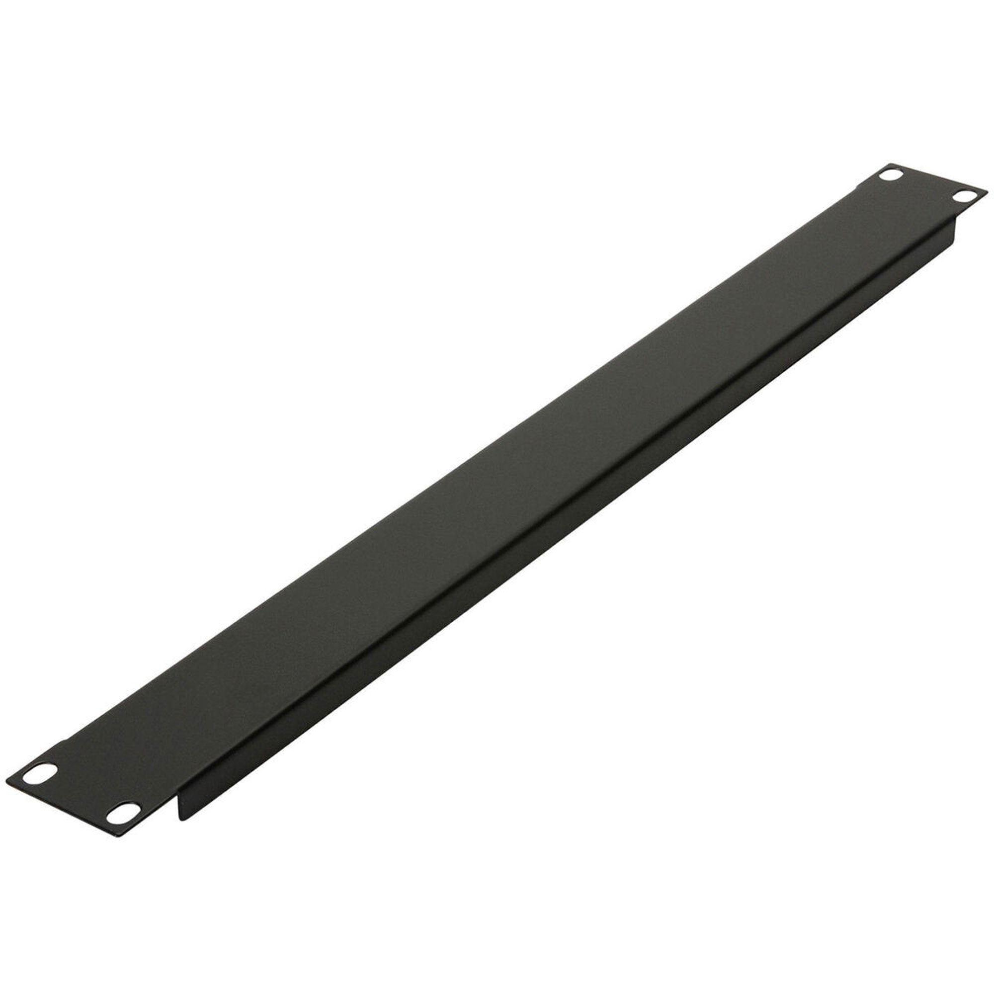 Penn Elcom R1268/1UK Rack Panel Steel Flanged Black (1U)