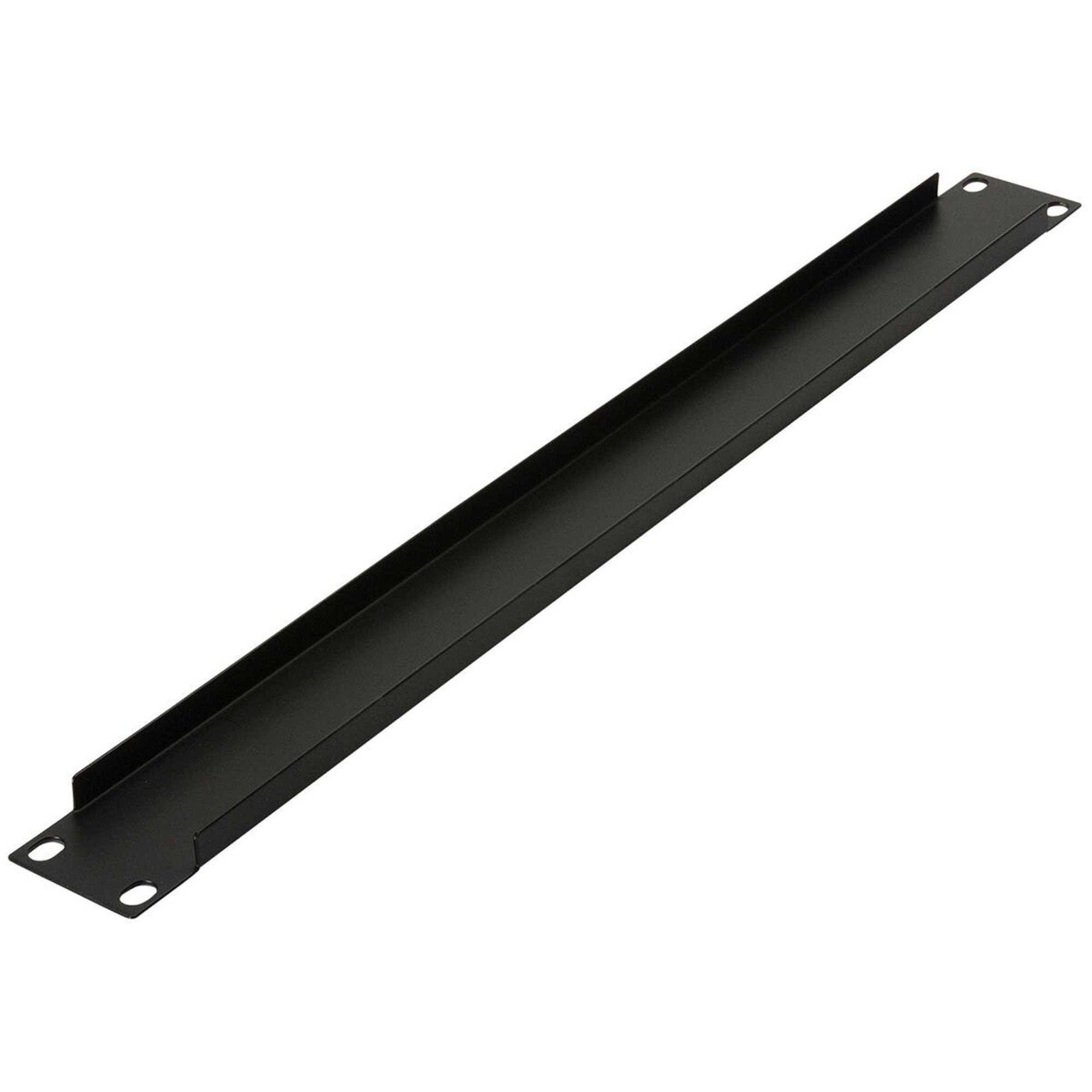 Penn Elcom R1268/1UK Rack Panel Steel Flanged Black (1U)