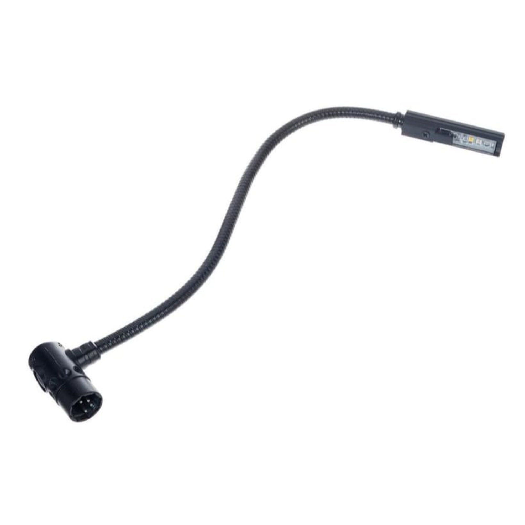 Littlite 12XR-4-LED Gooseneck LED Lamp with 4-pin Right Angle XLR Connector (12")