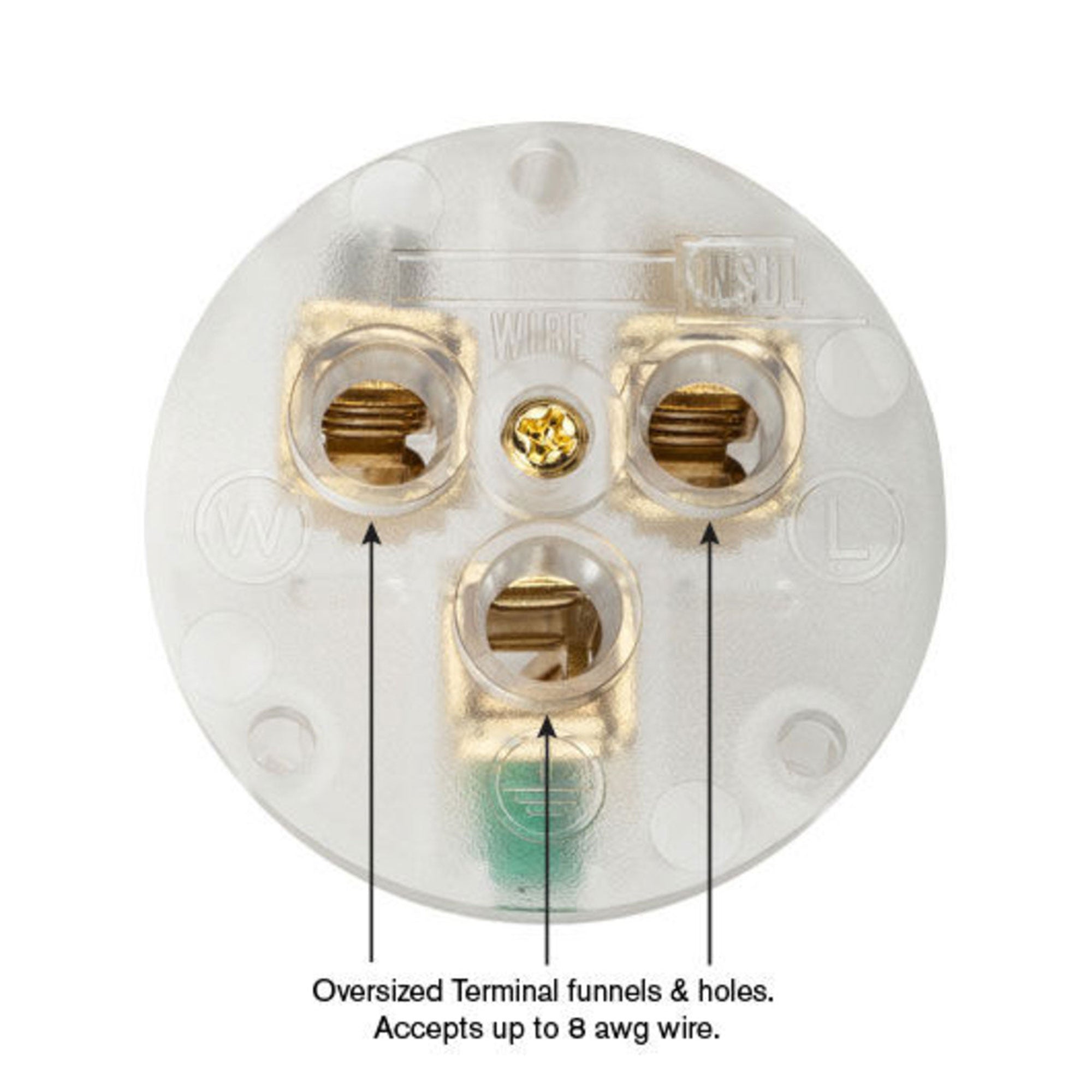 Wattgate 320 evo IEC AC Power Connector (Clear/Smoke)