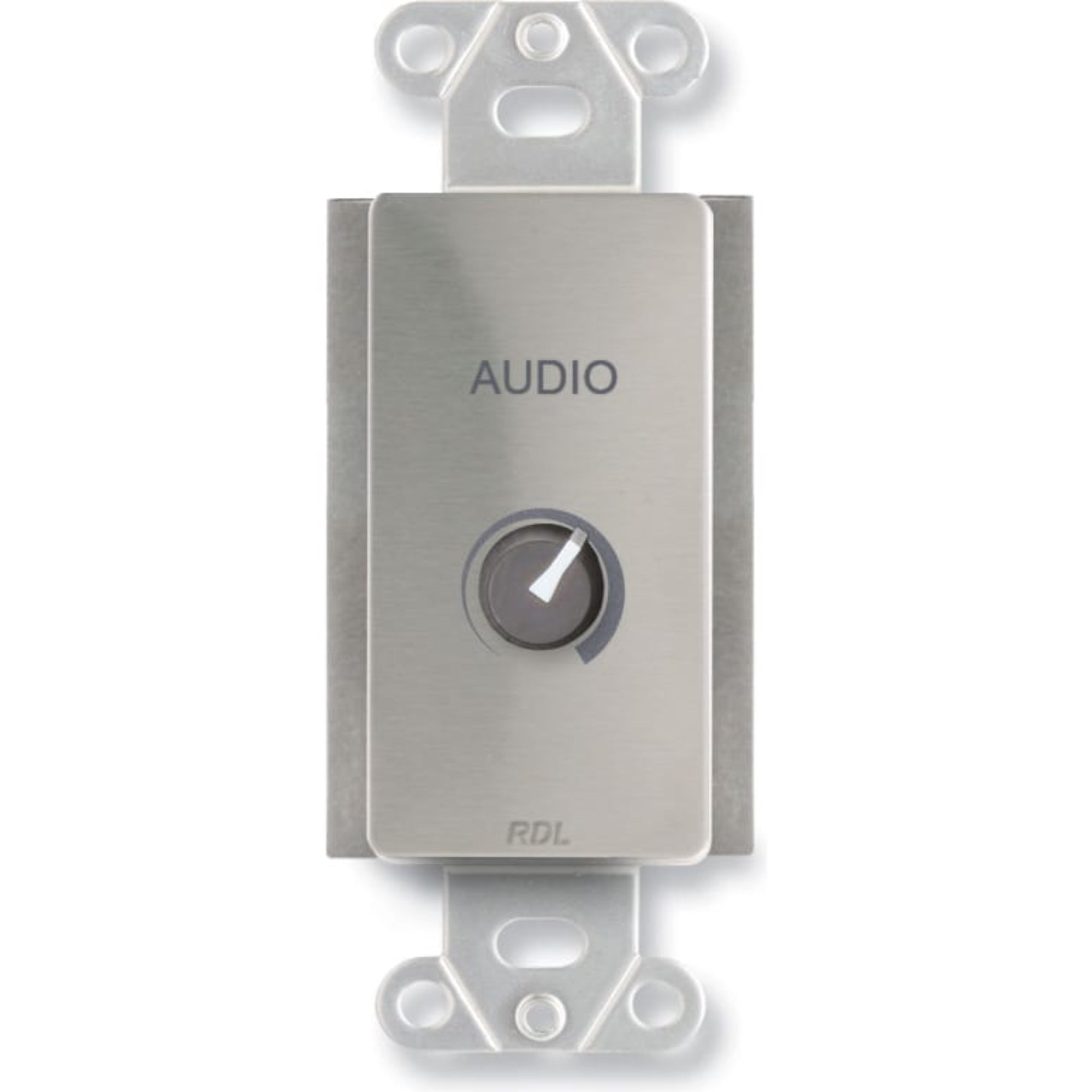 RDL DS-TPA1A 3.5 Watt Audio Power Amplifier on Decora Plate (Stainless Steel)