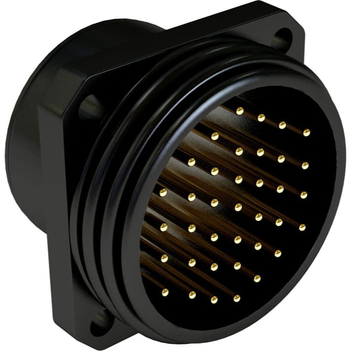 Whirlwind DT12CM Multipin Connector (Male, Chassis)