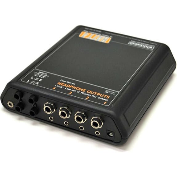 Whirlwind HATT4 4-Channel Table Top Active Headphone Amplifier