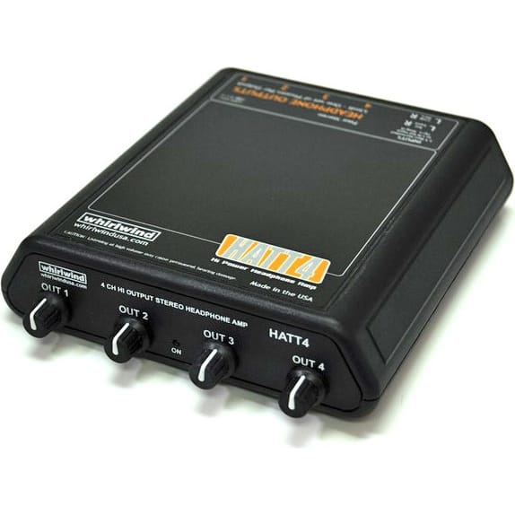 Whirlwind HATT4 4-Channel Table Top Active Headphone Amplifier