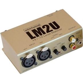 Whirlwind LM2U 2-Channel Balanced to Unbalanced Converter