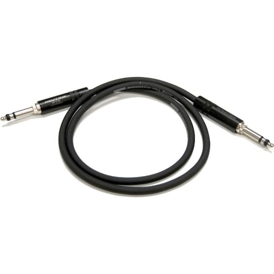 Whirlwind PLFB2 Longframe Patch Cable (Black, 2')