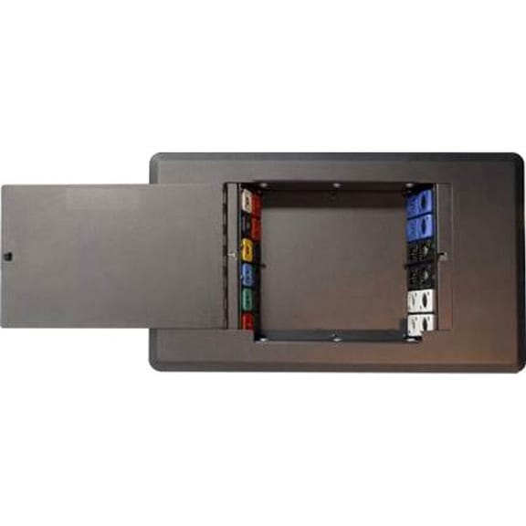 Whirlwind WB1B Wall Box with Cover (Black)