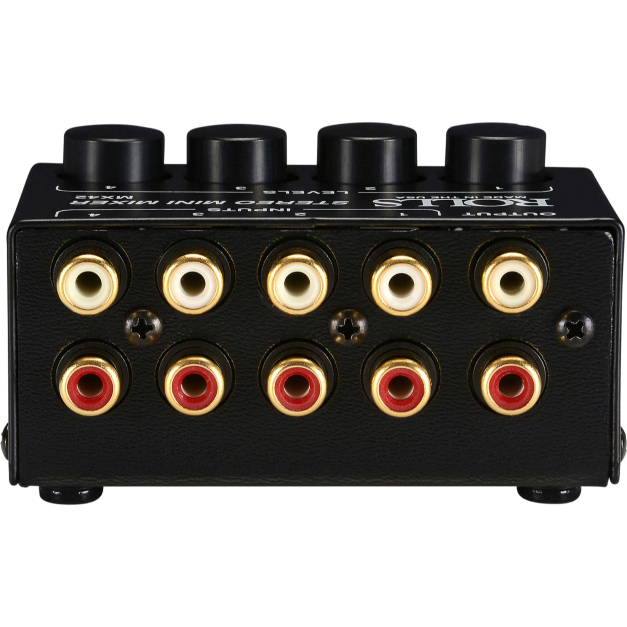 Rolls MX42 Stereo 4-Channel Passive Mixer