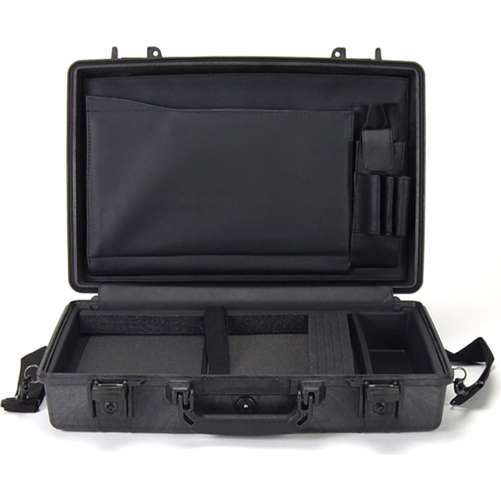 Pelican 1490CC1 Protector Laptop Case with Lid Organizer and Tray (Black)