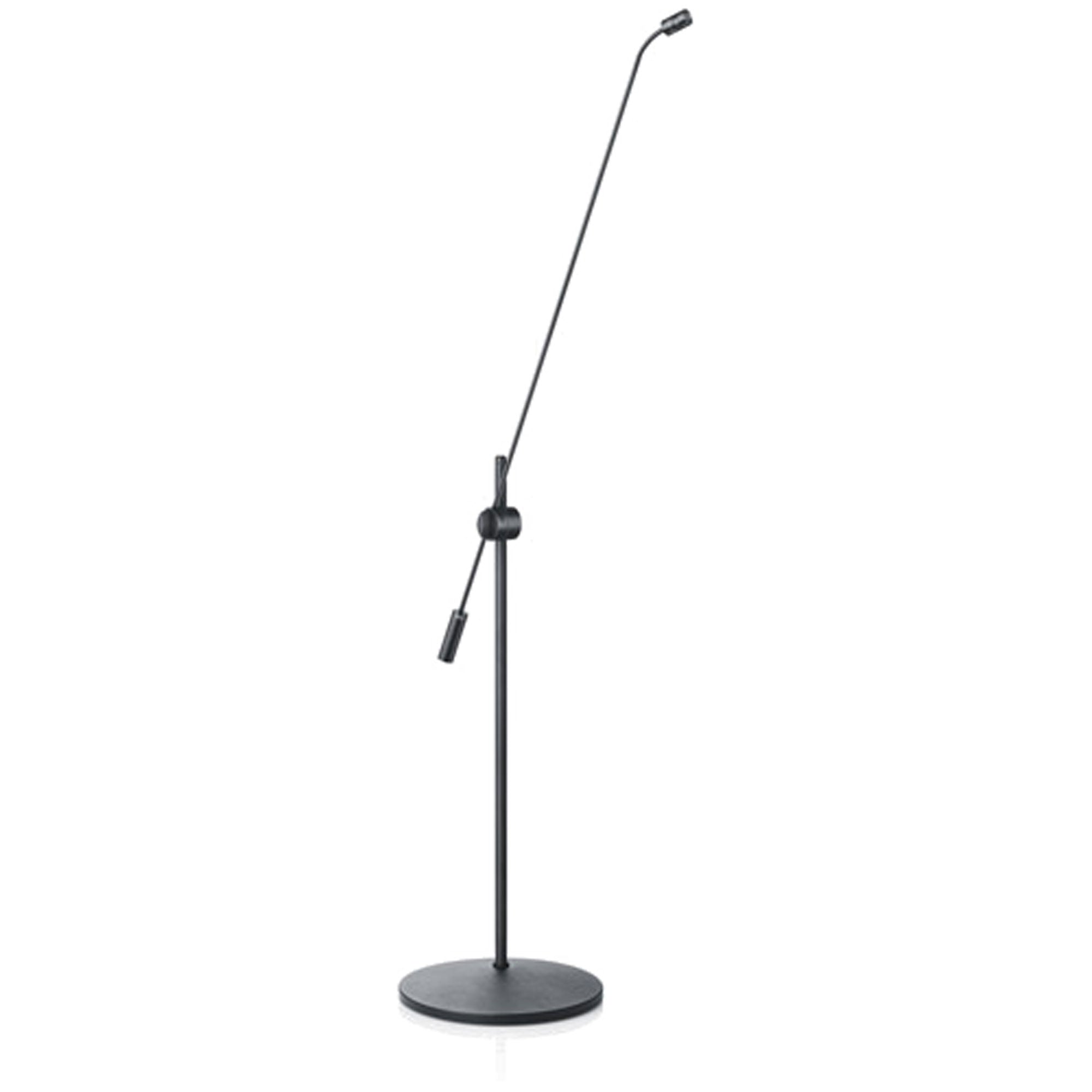 DPA 4018 Supercardioid Floor Stand Microphone (30" Boom, Single Mic)