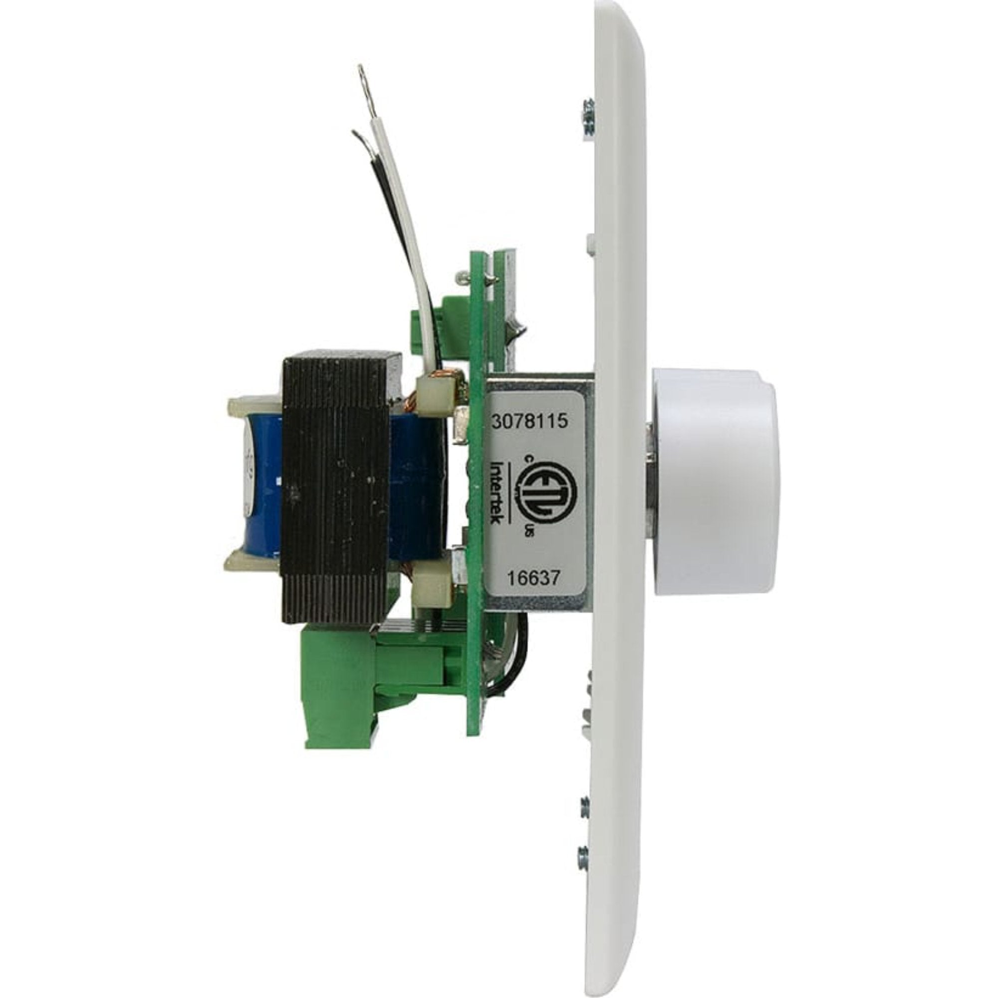 Lowell CS6-DW Program Selector Switch (Decora White)