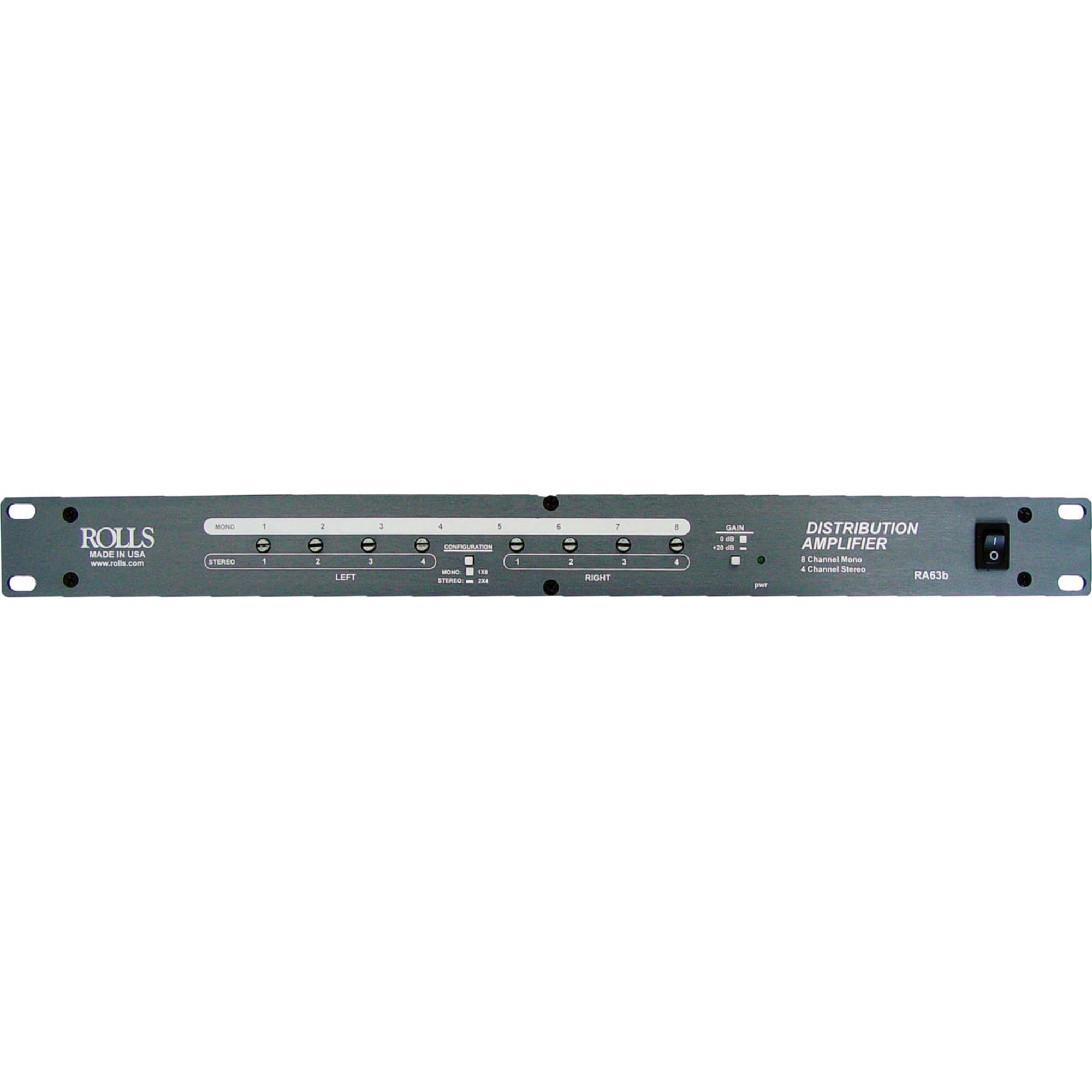 Rolls RA63b 8-Channel Distribution Amplifier