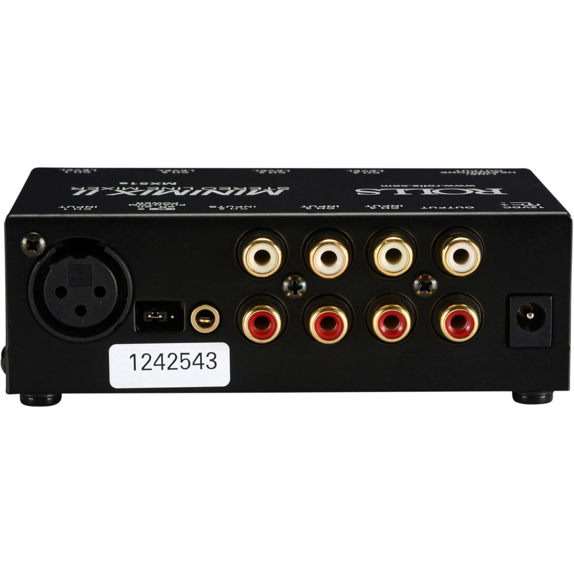 Rolls MX51s Mini-Mix II 4-Channel Audio Mixer