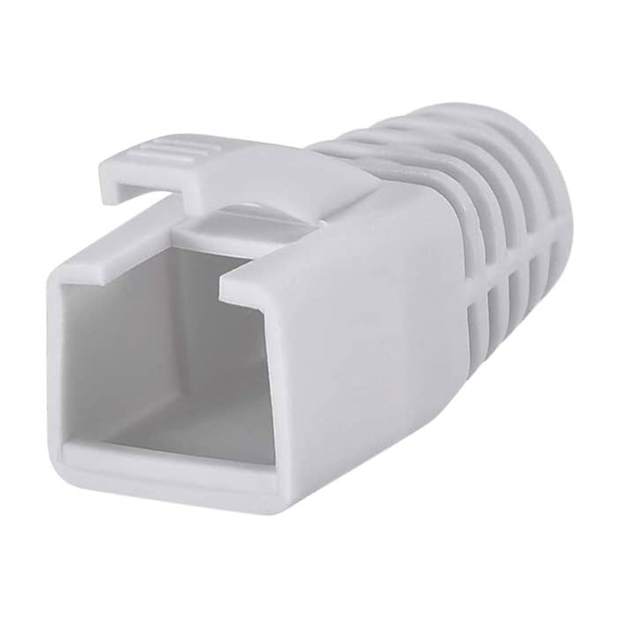 Performance Audio RJ45 CAT6, CAT7 Ethernet Network Cable Strain Relief Boot (8.5mm, Grey)