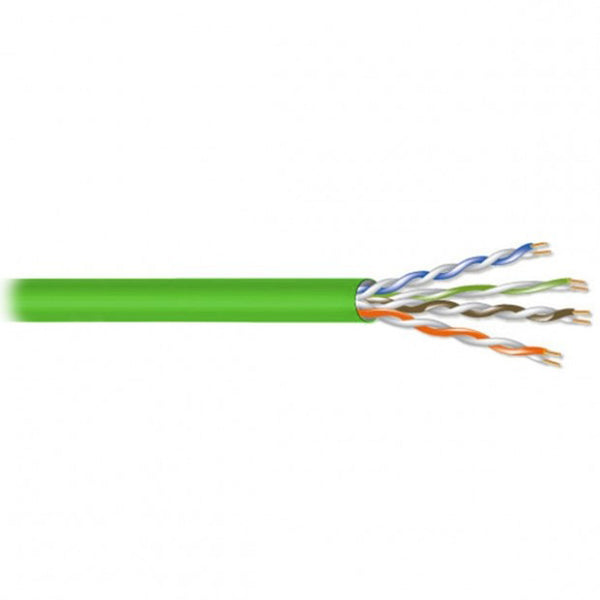 West Penn 4246EZ Category 6 UTP 10/100/1000 BaseT Ethernet Cable (Security Green, By the Foot)