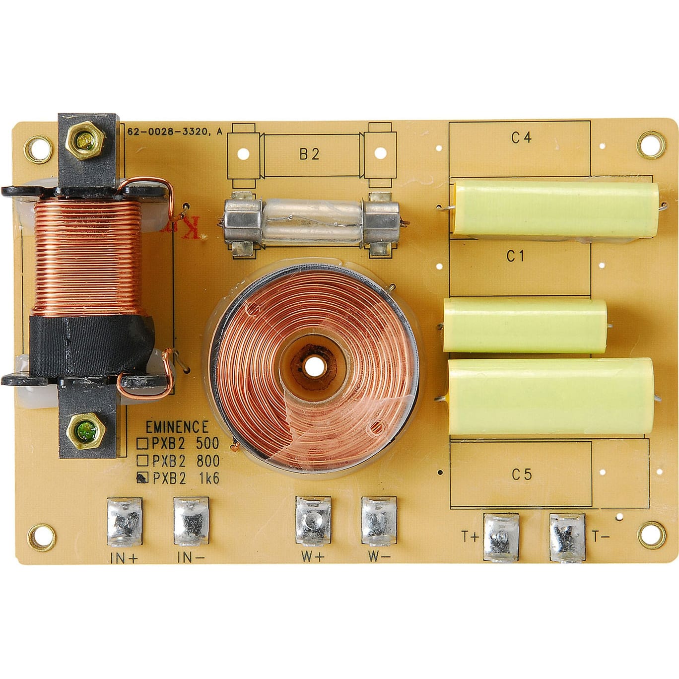 Eminence PX-BII 1K6 Two Way Board Only Crossover, 1.6 kHz