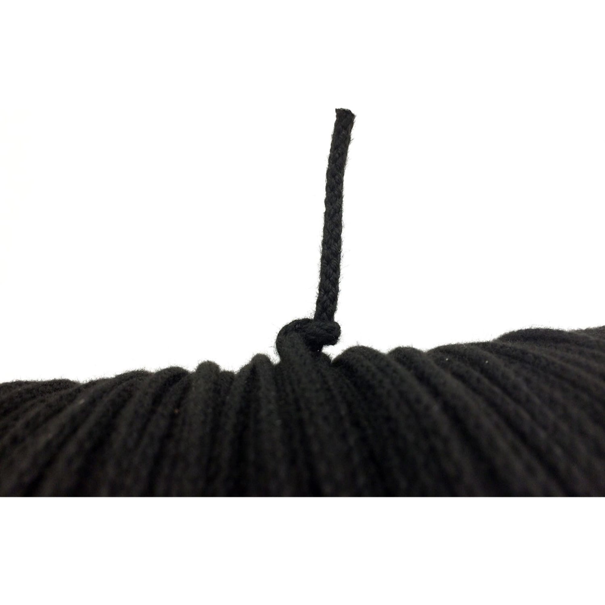 Performance Audio 1/8" Black Cotton Tie Line (600' Spool)