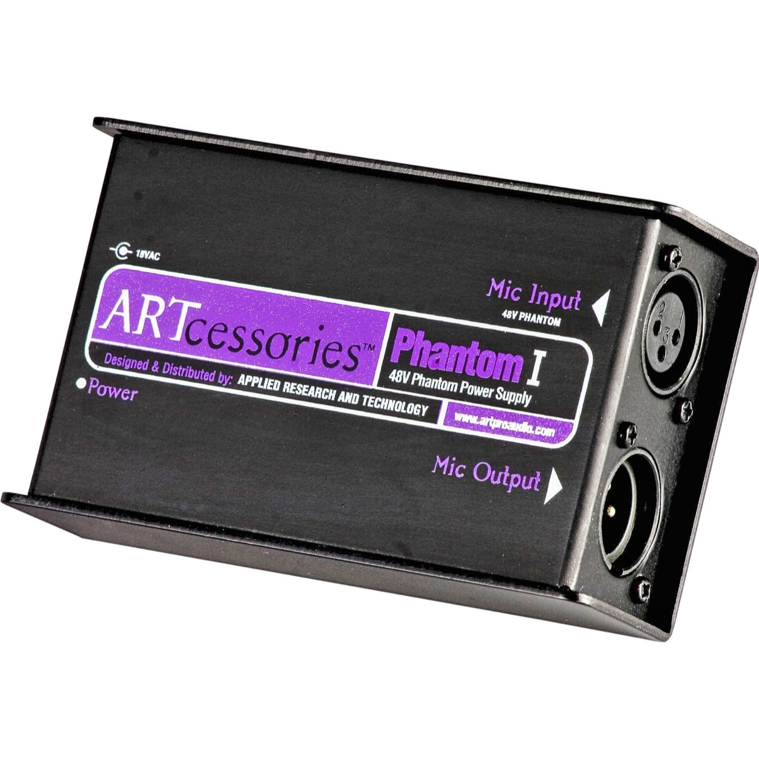 ART Phantom I Single-Channel Phantom Power Supply
