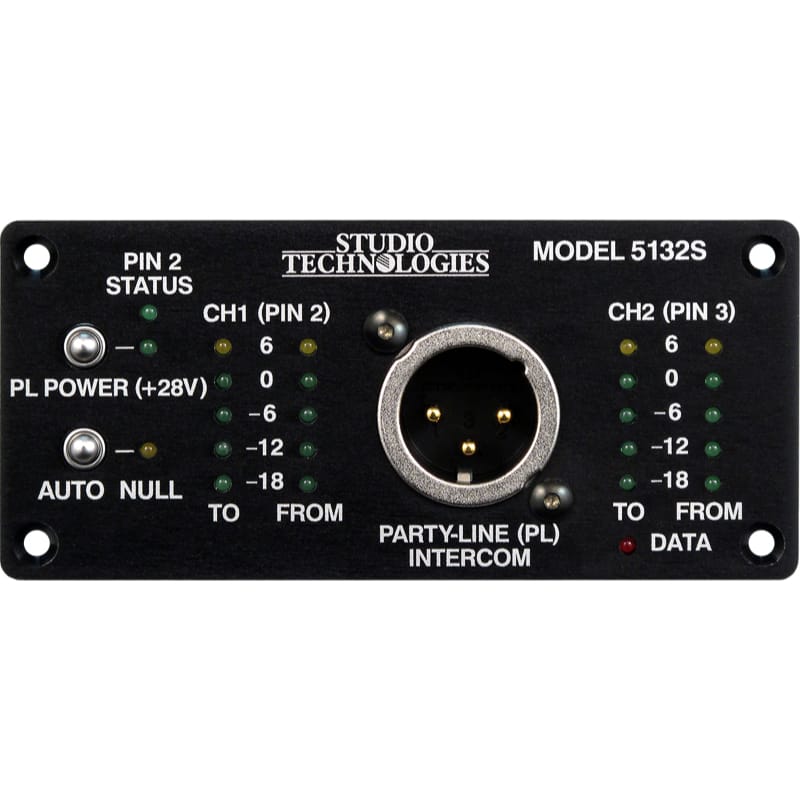 Studio Technologies Model 5132 Party-Line Interface Module (EBU)
